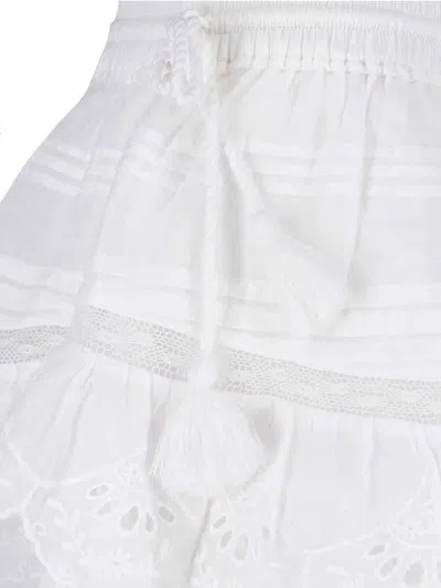 Isabel Marant Étoile Puria Organic Cotton Shorts In White