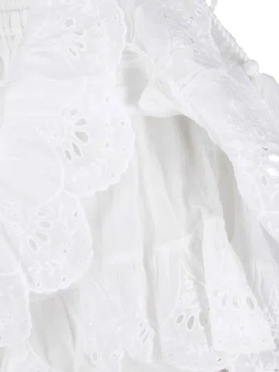 Isabel Marant Étoile Puria Organic Cotton Shorts In White