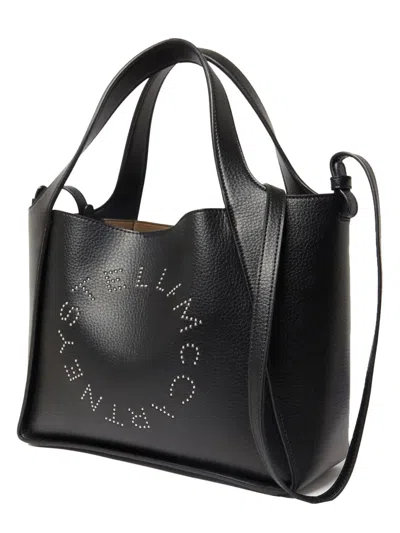 Stella Mccartney Tote Bag With Logo In Black