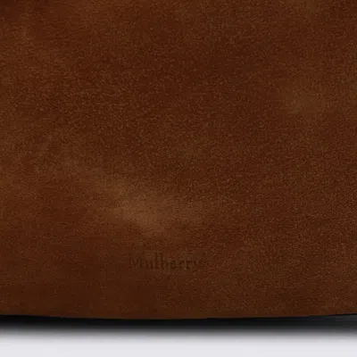 Mulberry Vintage Oak Leather Small Hackney Shoulder Bag In Brown