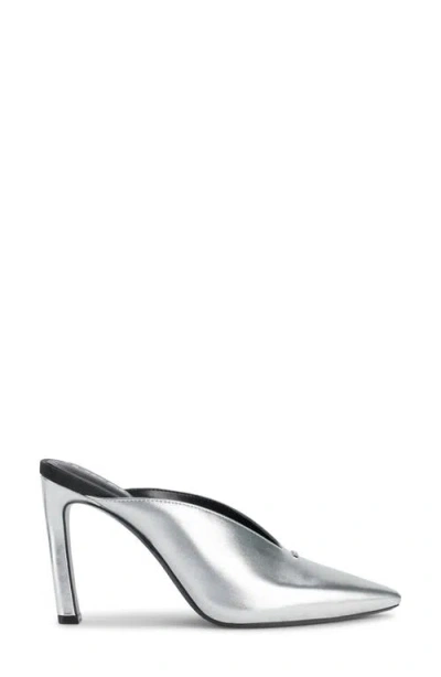Dkny Cadena Mule In Silver