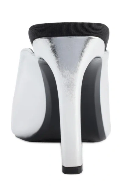 Dkny Cadena Mule In Silver