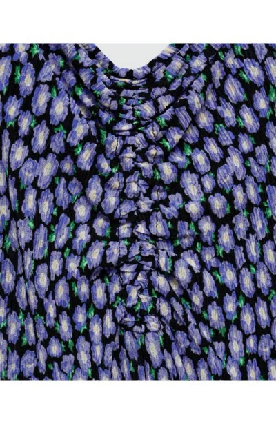 Mango Floral Midi Sundress In Multi