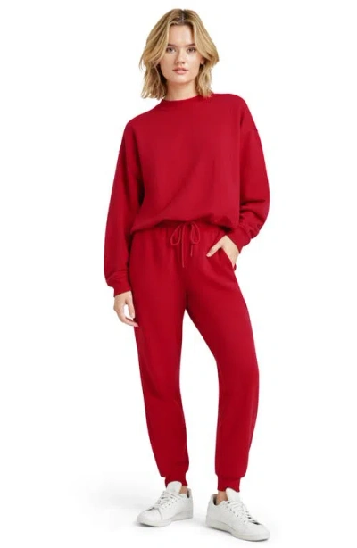 Splendid Tia Supersoft Jogger In Ruby In Red