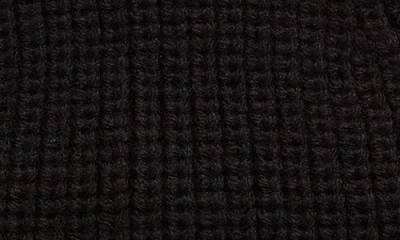 Kurt Geiger London Beaded Evil Eye Beanie In Black