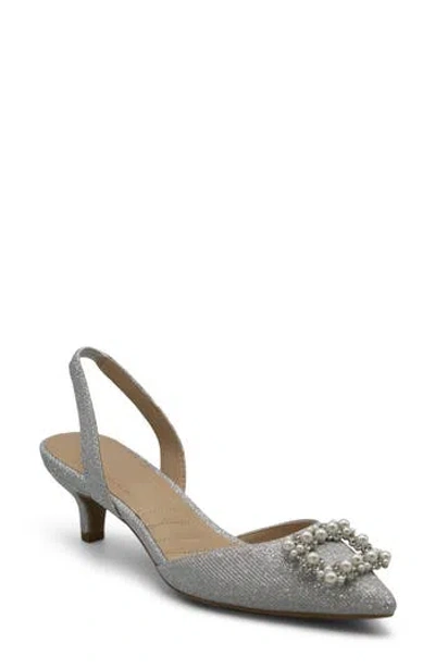 Adrienne Vittadini Suza Slingback Pump In Gray