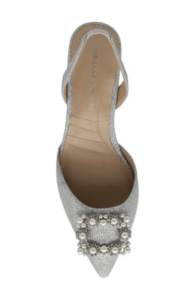 Adrienne Vittadini Suza Slingback Pump In Gray