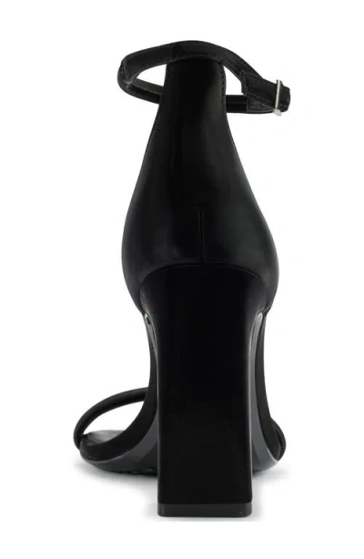 Dkny Waylin Ankle Strap Sandal In Black