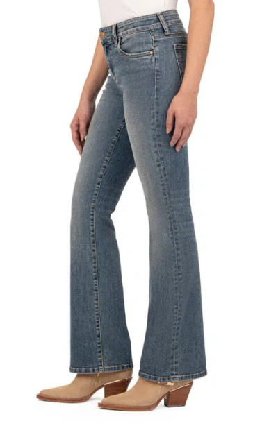 Kut From The Kloth Natalie Mid Rise Bootcut Jeans In Brown