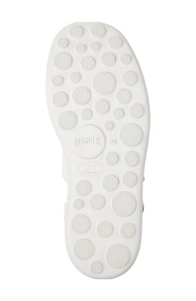 Camper Pelotas Flota Up Platform Sandal In White