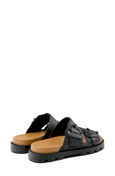 Camper Brutus Slide Sandal In Black