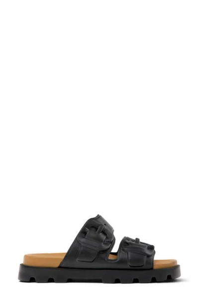 Camper Brutus Slide Sandal In Black