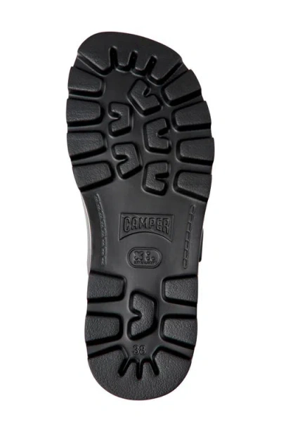 Camper Brutus Slide Sandal In Black