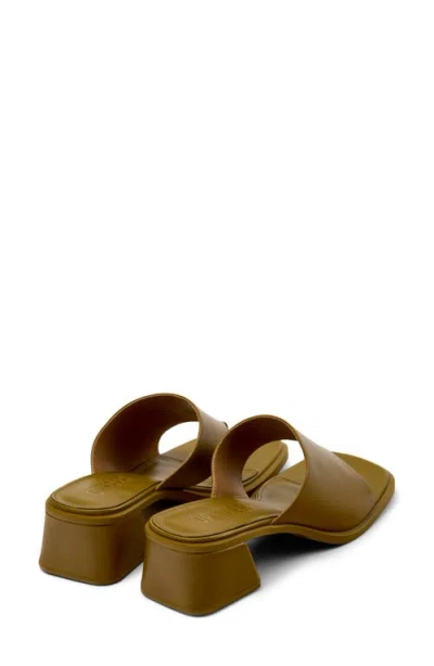 Camper Kora Slide Flip Flop In Green
