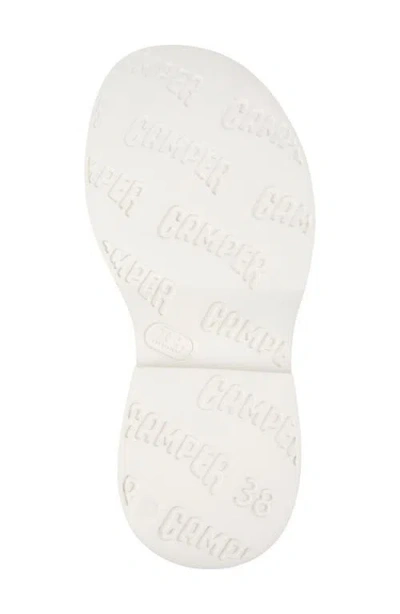 Camper Tasha Platform Sandal In White