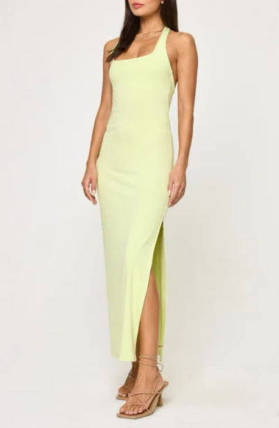 L*space London Halter Maxi Dress In Honeydew In Green