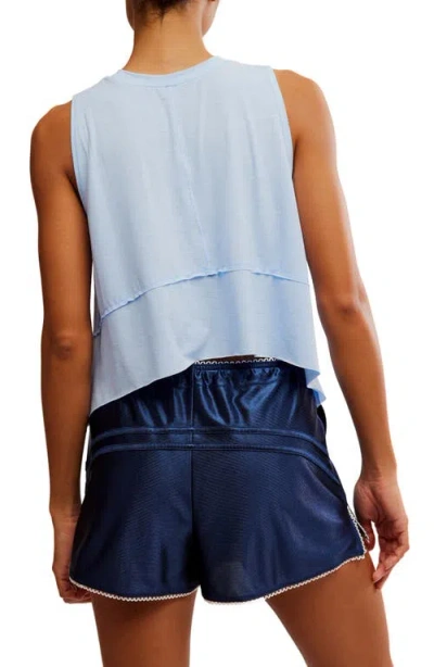 Free People Tempo Tank Top In Blue
