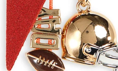 Leith Go Team Cluster Charm In Gold