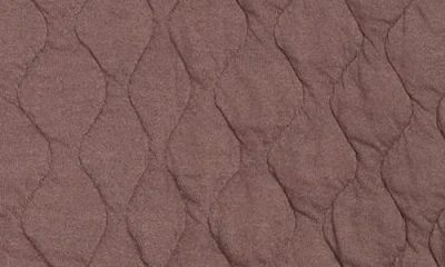 Z By Zella Retreat Quilted Crewneck Sweatshirt In Gray