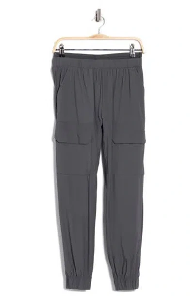 Layer 8 Charter Cargo Joggers In Gray