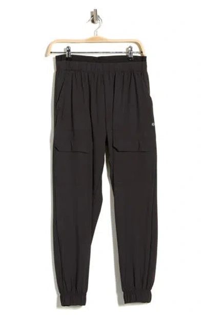 Layer 8 Charter Cargo Joggers In Black