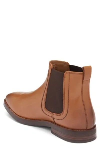 Johnston & Murphy Borland Chelsea Boot In Brown