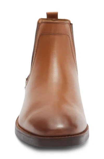 Johnston & Murphy Borland Chelsea Boot In Brown
