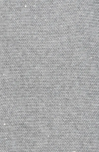 Calvin Klein Mini Sequin Scarf In Gray