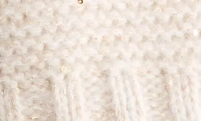 Calvin Klein Mini Sequin Scarf In Neutral