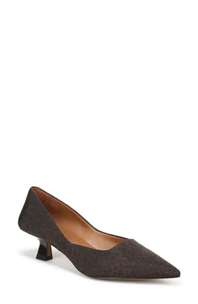 Franco Sarto Joselyn Kitten Heel Pump In Brown