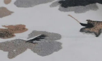 Azores Home Lisbon Printed 300 Count Cotton Sheet Set In Gray