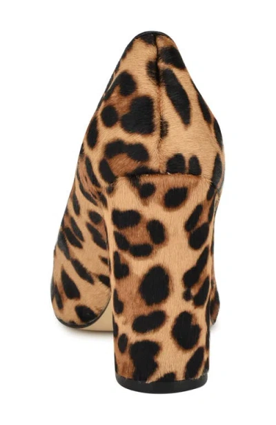Nine West Carline Genuine Calf Hair Pump In Animal Print