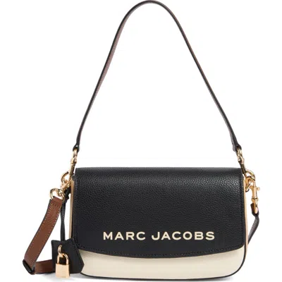 Marc Jacobs The Bold Saddle Leather Shoulder Bag In Multi