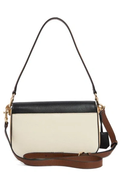 Marc Jacobs The Bold Saddle Leather Shoulder Bag In Multi