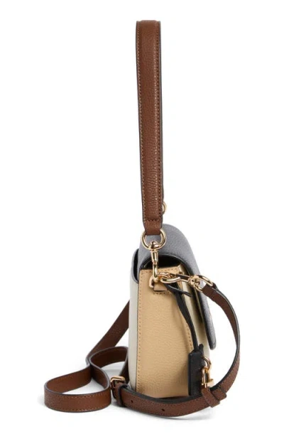 Marc Jacobs The Bold Saddle Leather Shoulder Bag In Multi