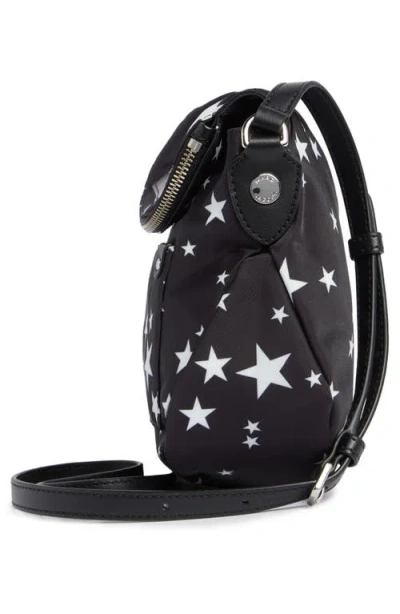 Marc Jacobs Star Print Preppy Nylon Mini Messenger Bag In Multi
