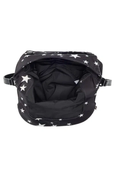 Marc Jacobs Star Print Preppy Nylon Mini Messenger Bag In Multi