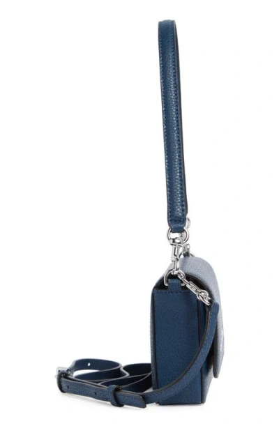 Marc Jacobs The Mini Leather Crossbody Bag In Blue