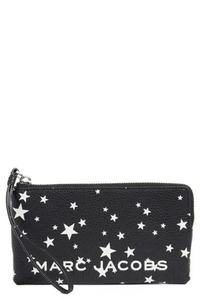 Marc Jacobs Star Print Bold Wristlet Pouch In Multi