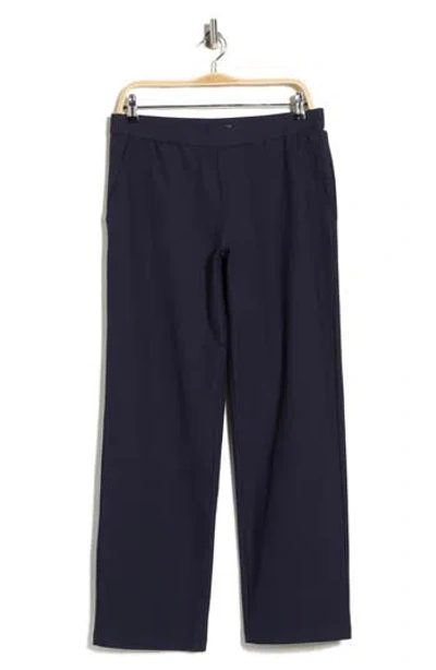 Eileen Fisher Straight Pants In Blue
