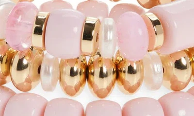 Nordstrom Rack 3-pack Assorted Beaded Bracelet Set In Multi