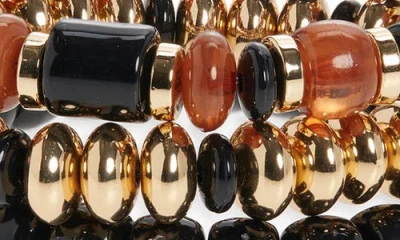 Nordstrom Rack 3-pack Assorted Beaded Bracelet Set In Multi