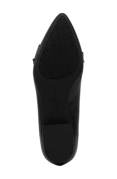 Adrienne Vittadini Pasteur Bow Pump In Black