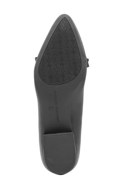 Adrienne Vittadini Pasteur Bow Pump In Black