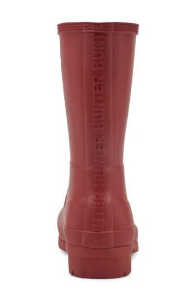 Hunter Liberty Rain Boot In Red