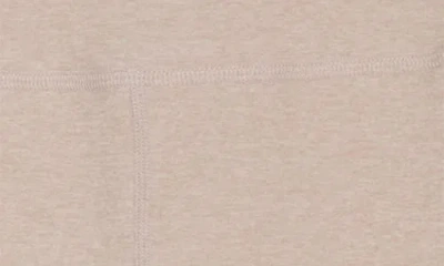 Beyond Yoga Space Dye High Waist Retro Crop Flare Pants In Nude