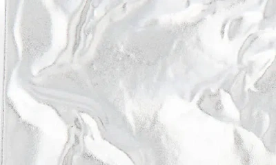 Karine Sultan Textured Square Stud Earrings In Metallic