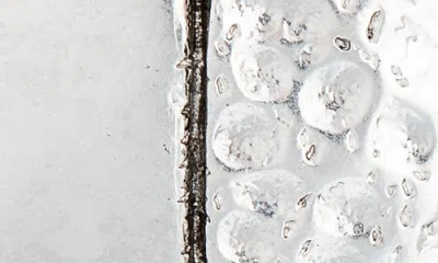 Karine Sultan Polished & Hammered Stud Earrings In Metallic