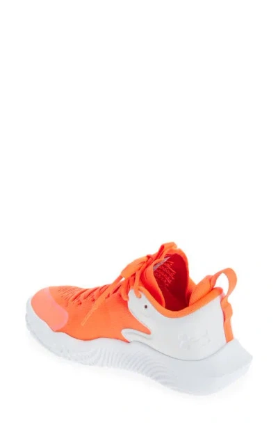 Under Armour Flow Ace Sneaker In Orange