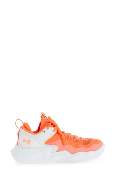 Under Armour Flow Ace Sneaker In Orange